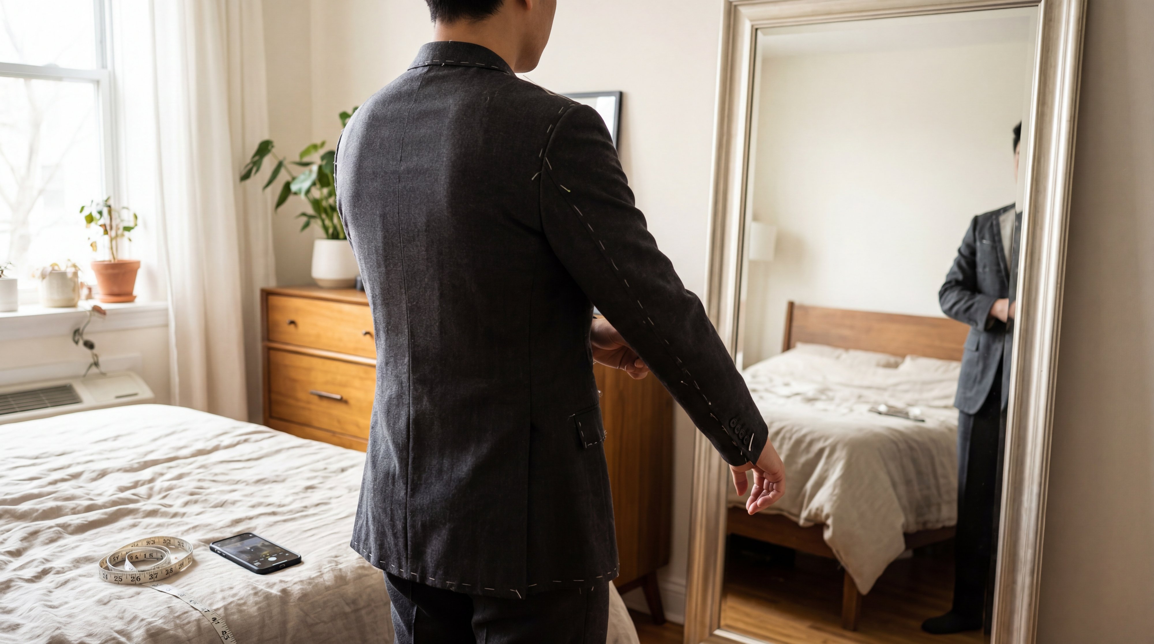 Custom Suit Fitting From Home: No Tailor Visit Required