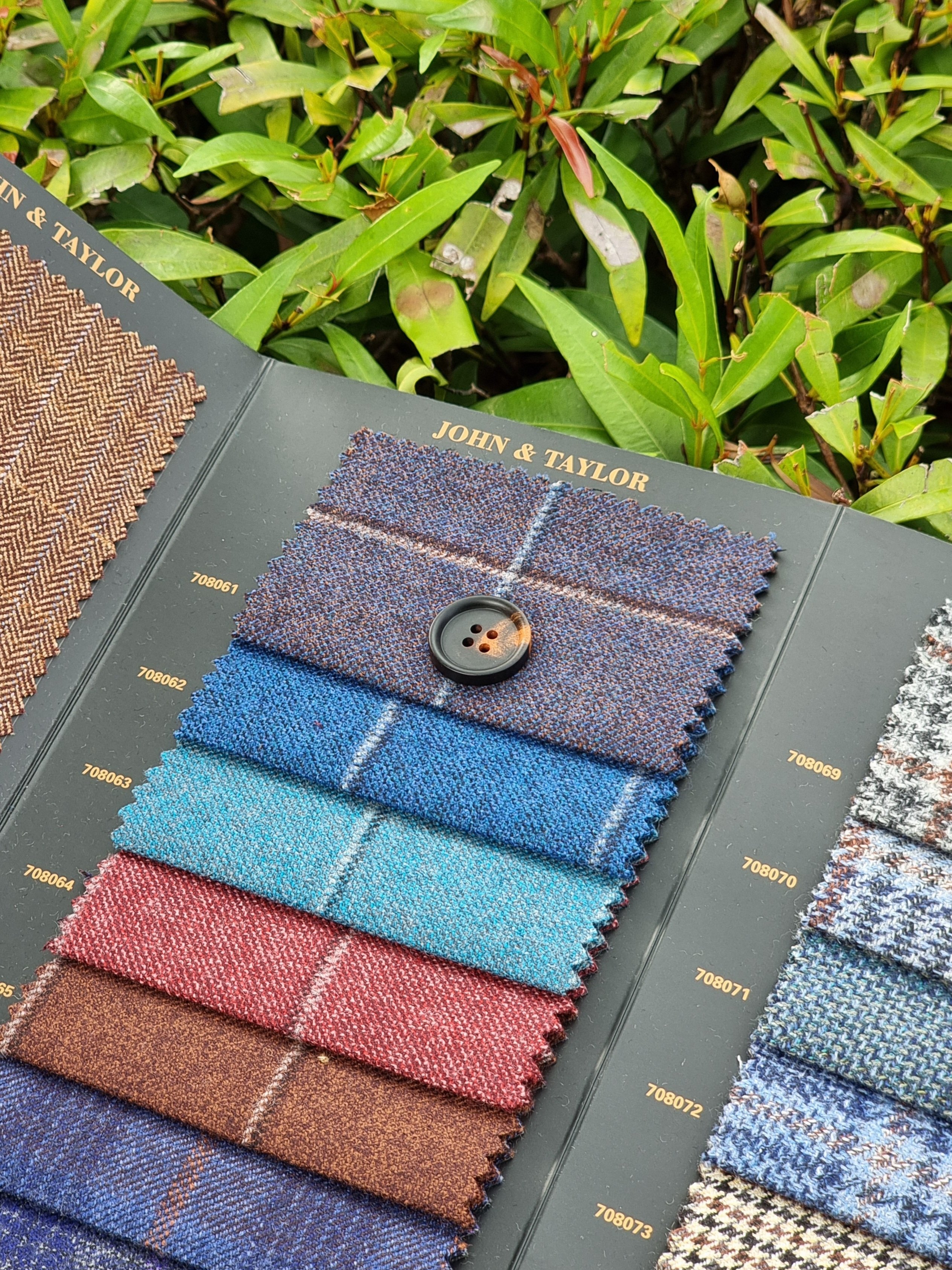 Chocolate Windowpane Tweed Blazer - Additional view 5