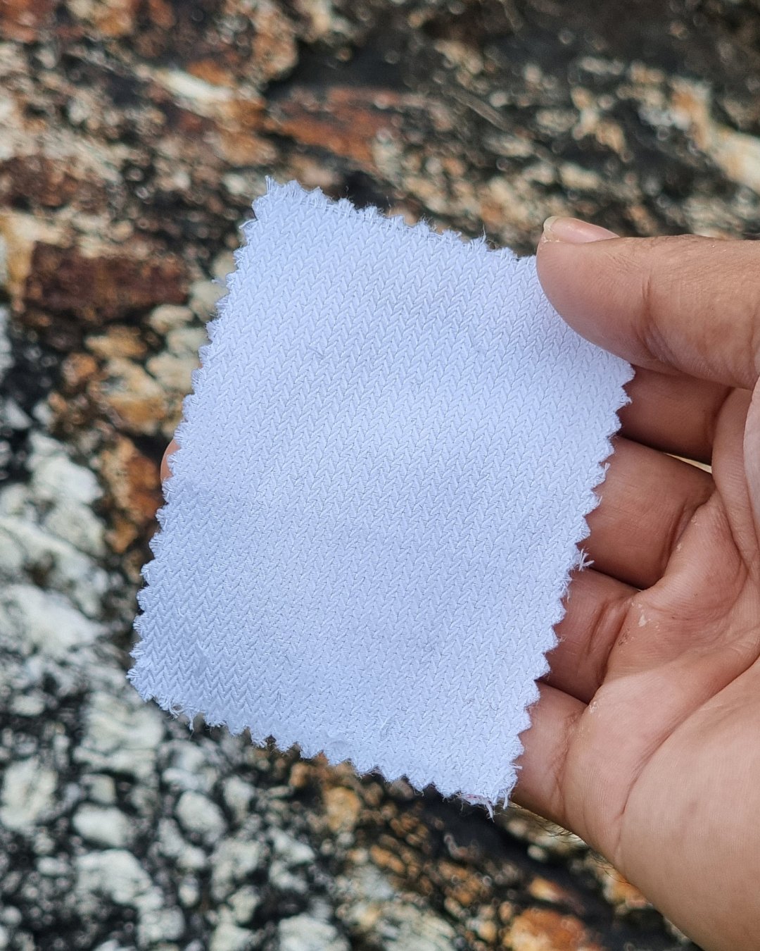 White Textured Italian Cotton Shirt - Additional view 1