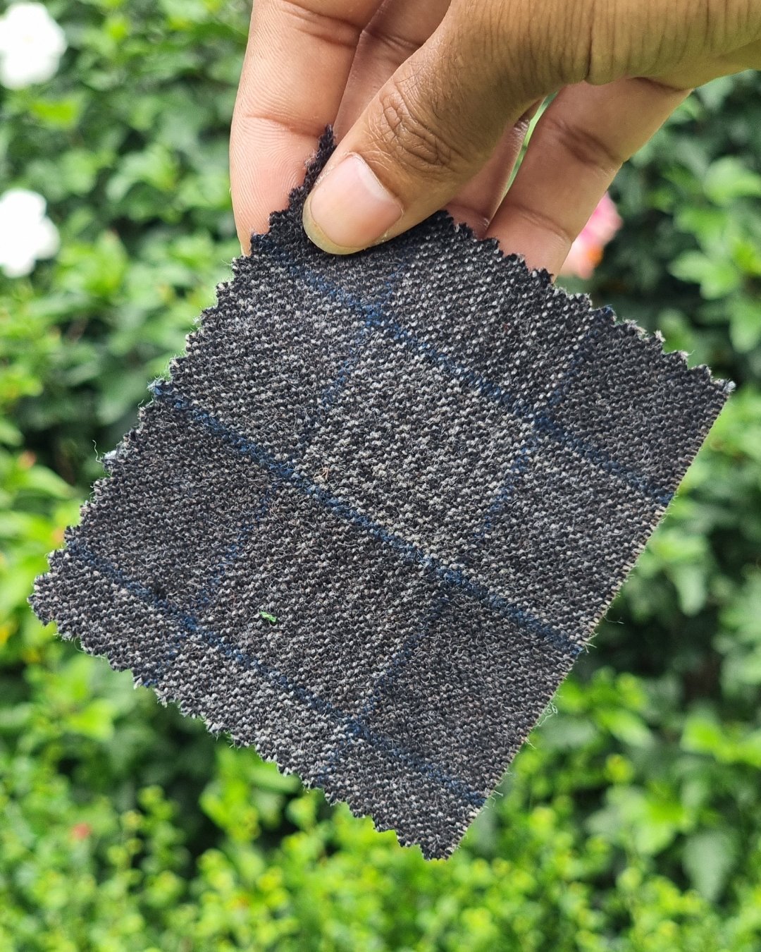Charcoal Glen Check Tweed Blazer - Additional view 1