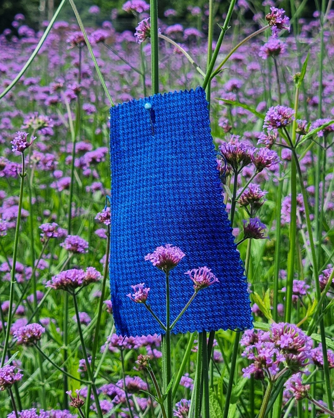 Deep Navy Blue Linen Trousers - Additional view 3