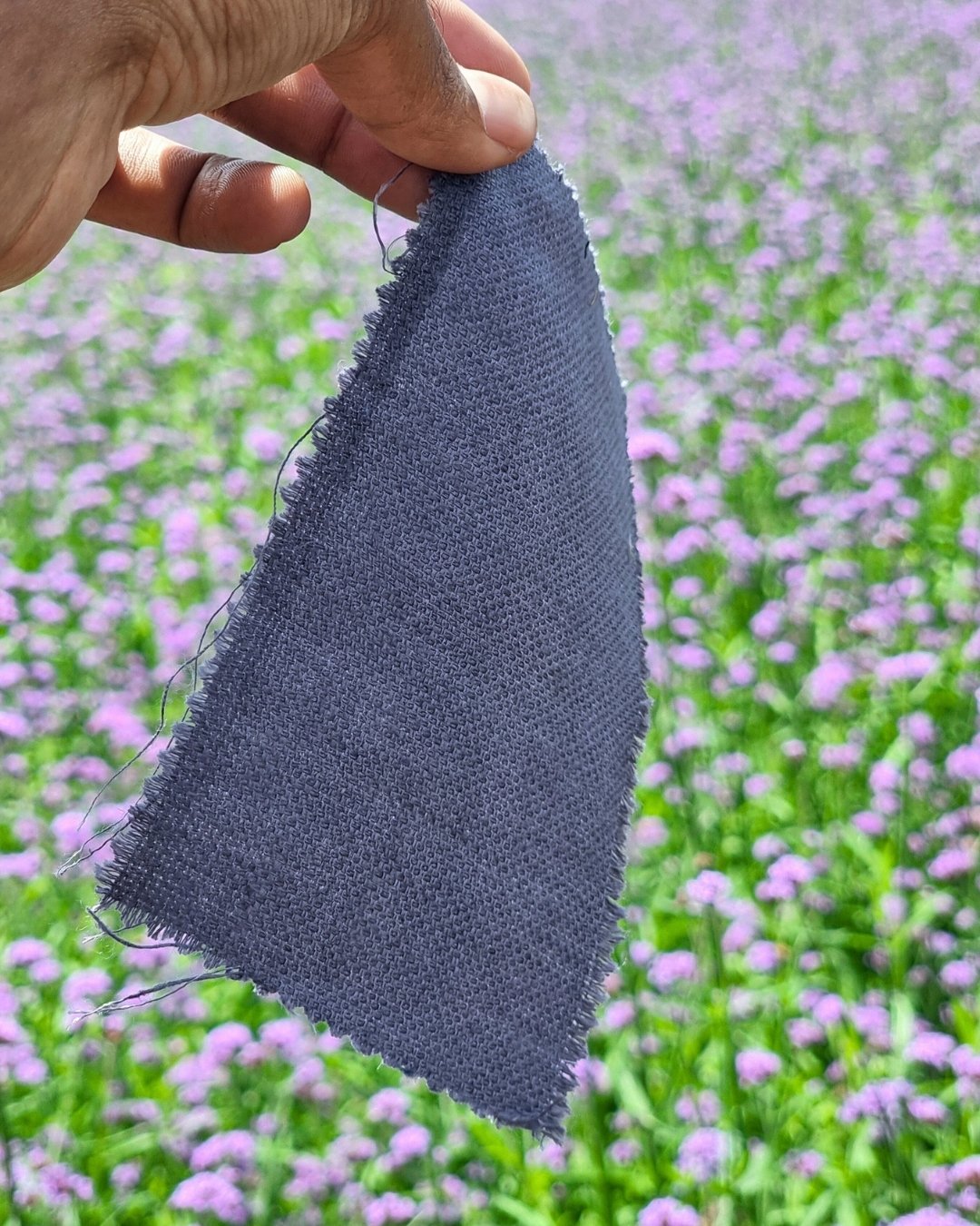 Earth Blue Linen Suit - Additional view 5