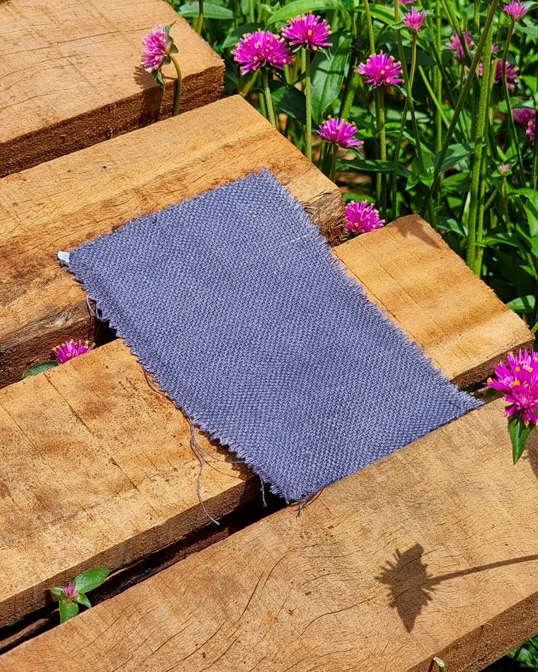 Earth Blue Linen Suit - Additional view 8