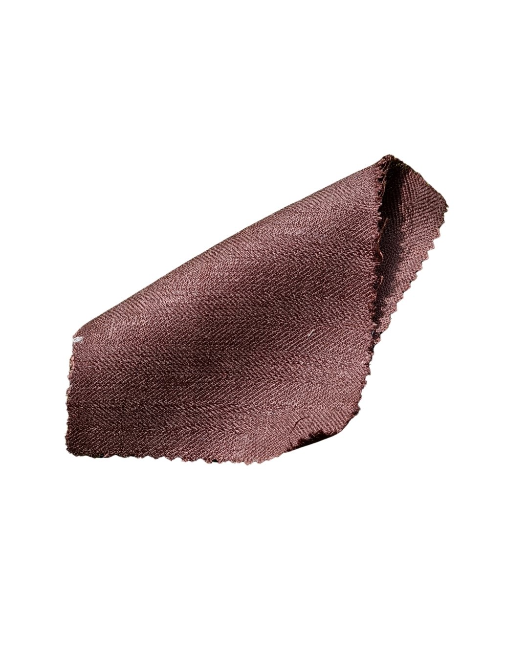 Dark Chocolate Herringbone Linen Blazer - Additional view 4