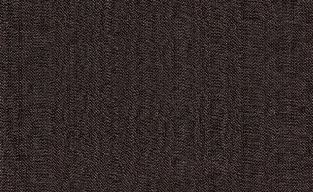 Dark Chocolate Herringbone Linen Trousers - Additional view 3