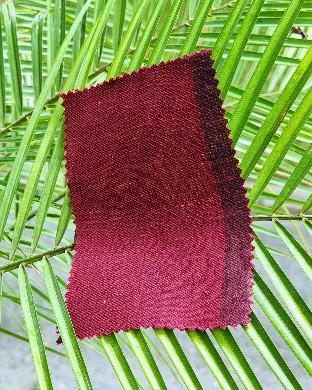 Deep Maroon Linen Trousers - Additional view 4