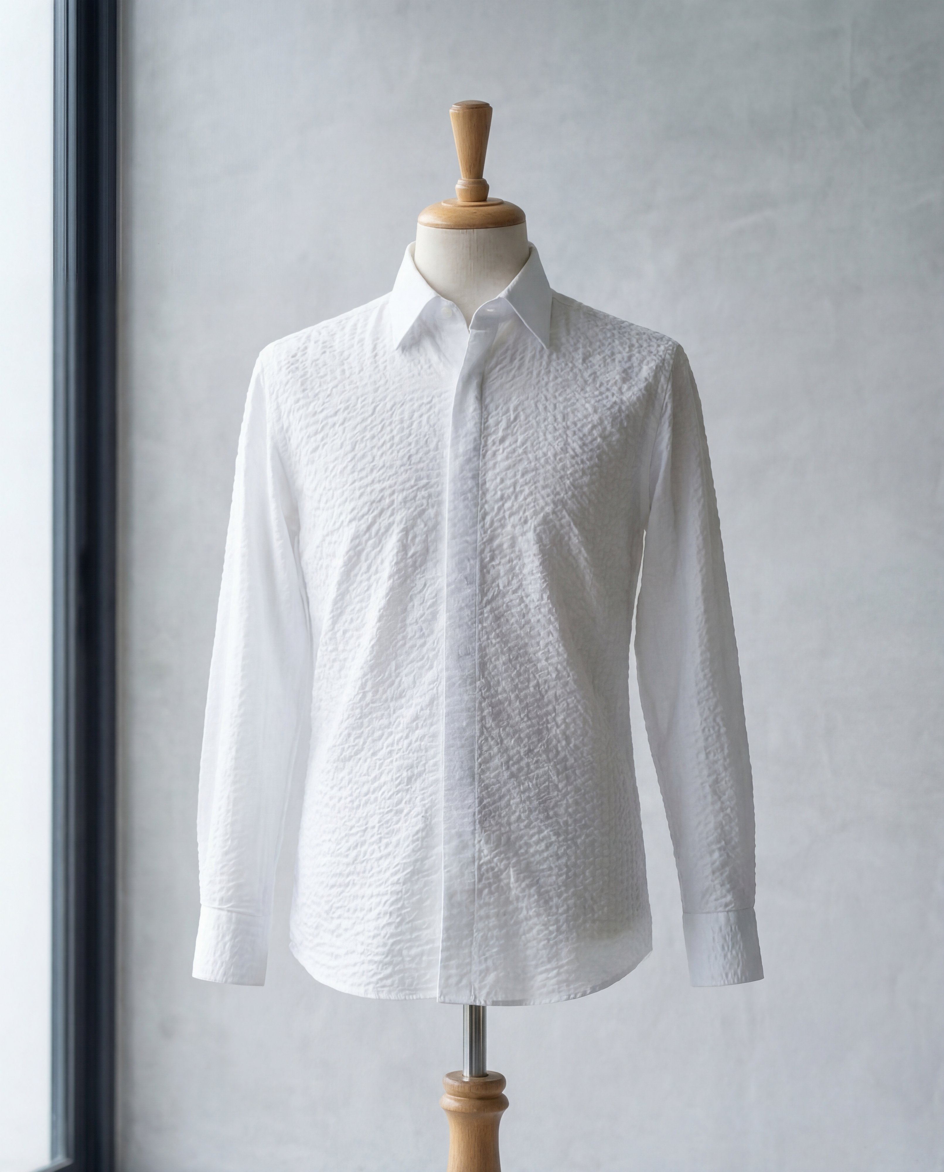 Classic White Seersucker - Additional view 2