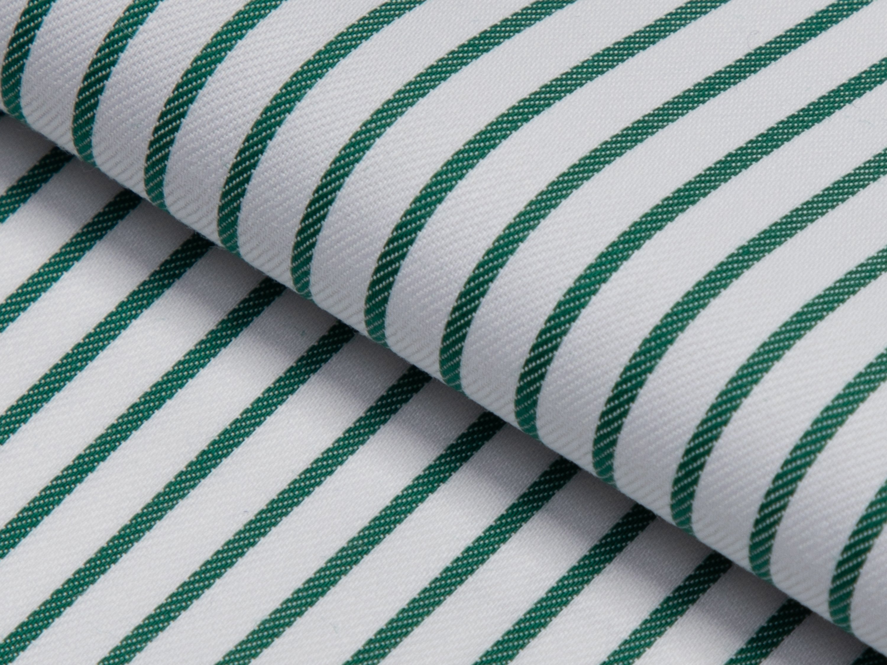 Green Bengal Stripe Cotton Shirt - Additional view 2