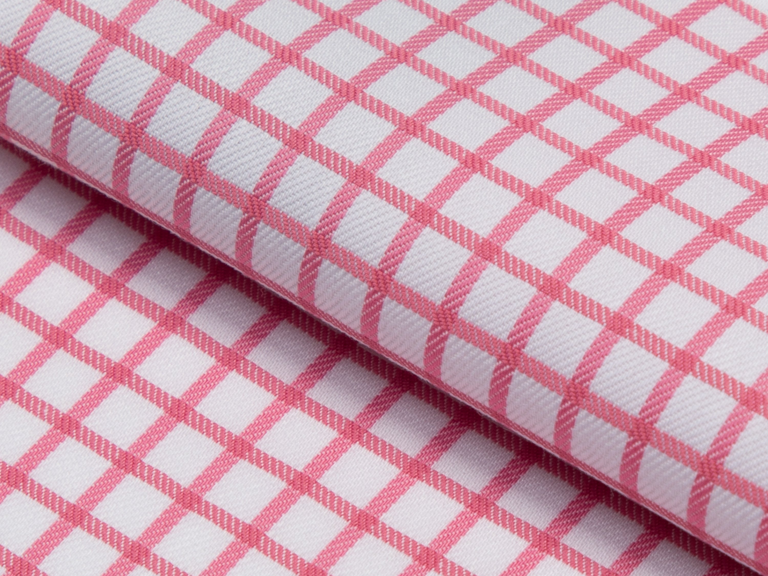 Pink Windowpane Cotton Shirt - Additional view 2