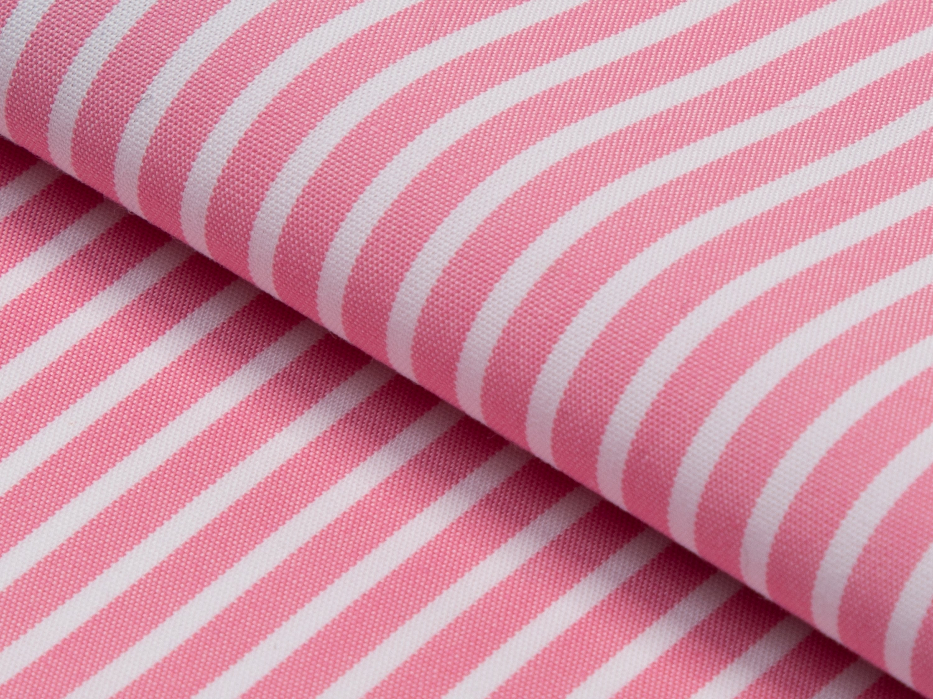 Pink Candy Stripe Cotton Shirt - Additional view 1