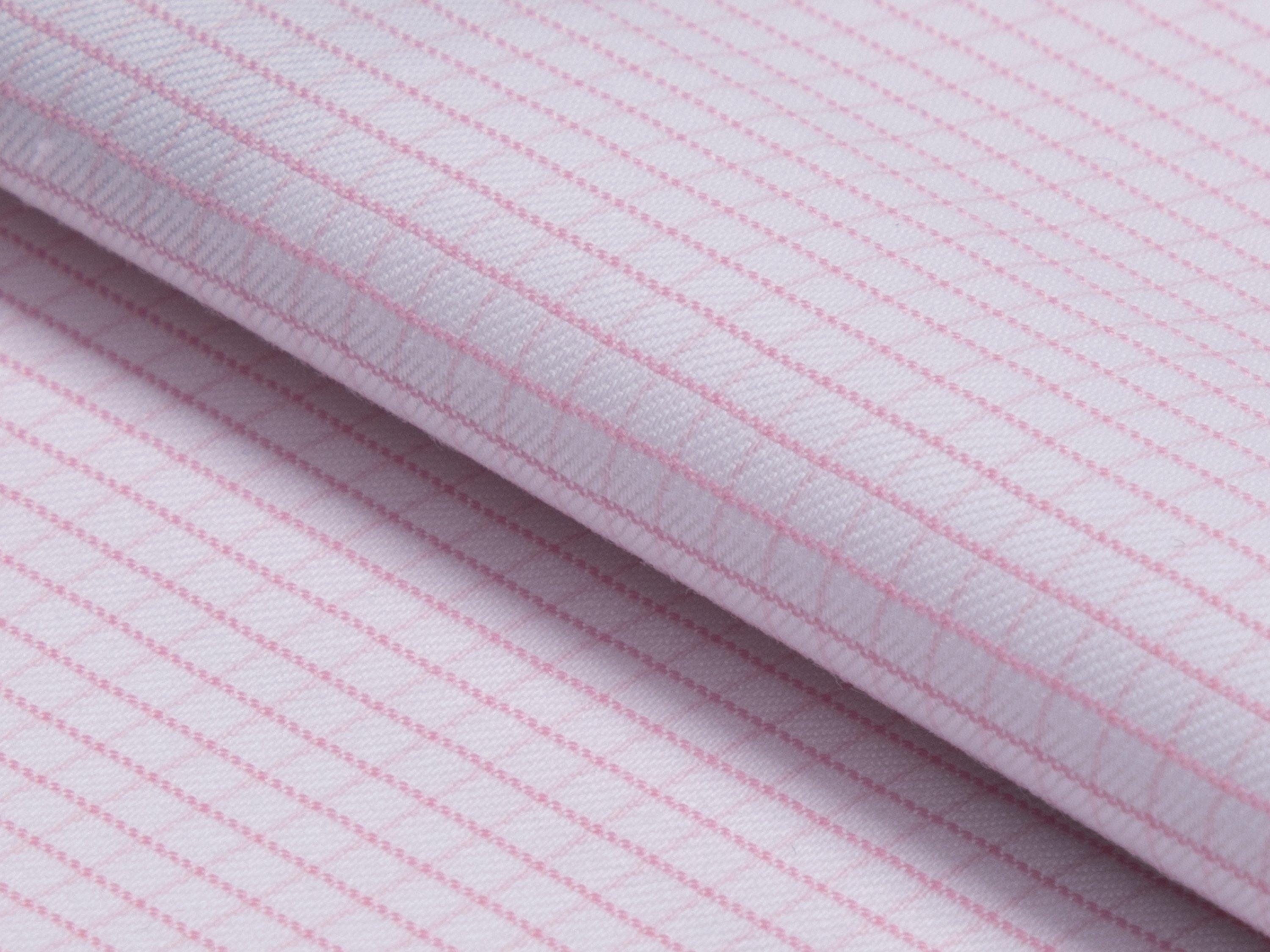 Pink Tattersall Cotton Shirt - Additional view 2