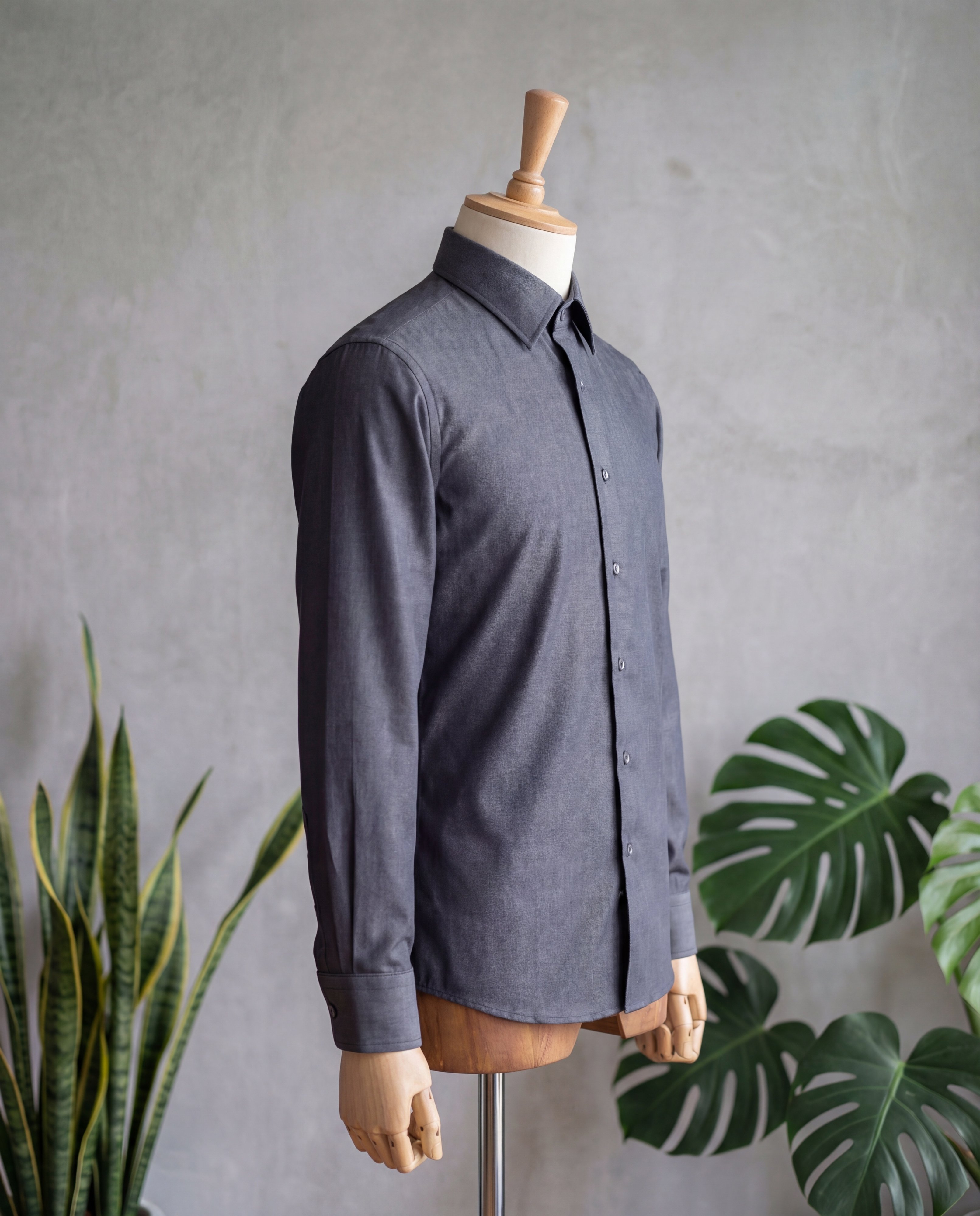 Charcoal Water-Resistant Shirt - Additional view 3
