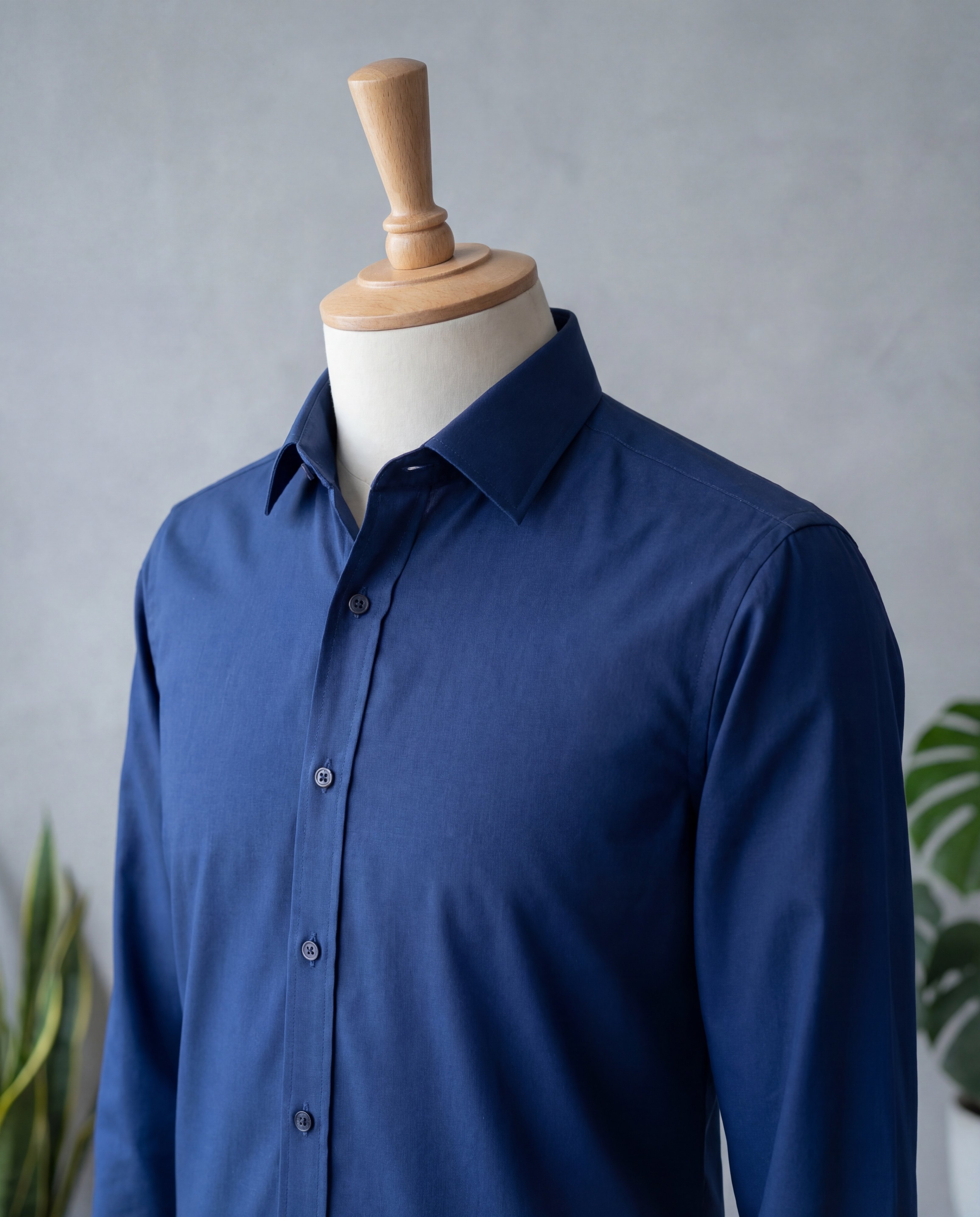 Navy Blue Water-Resistant Shirt - Additional view 2
