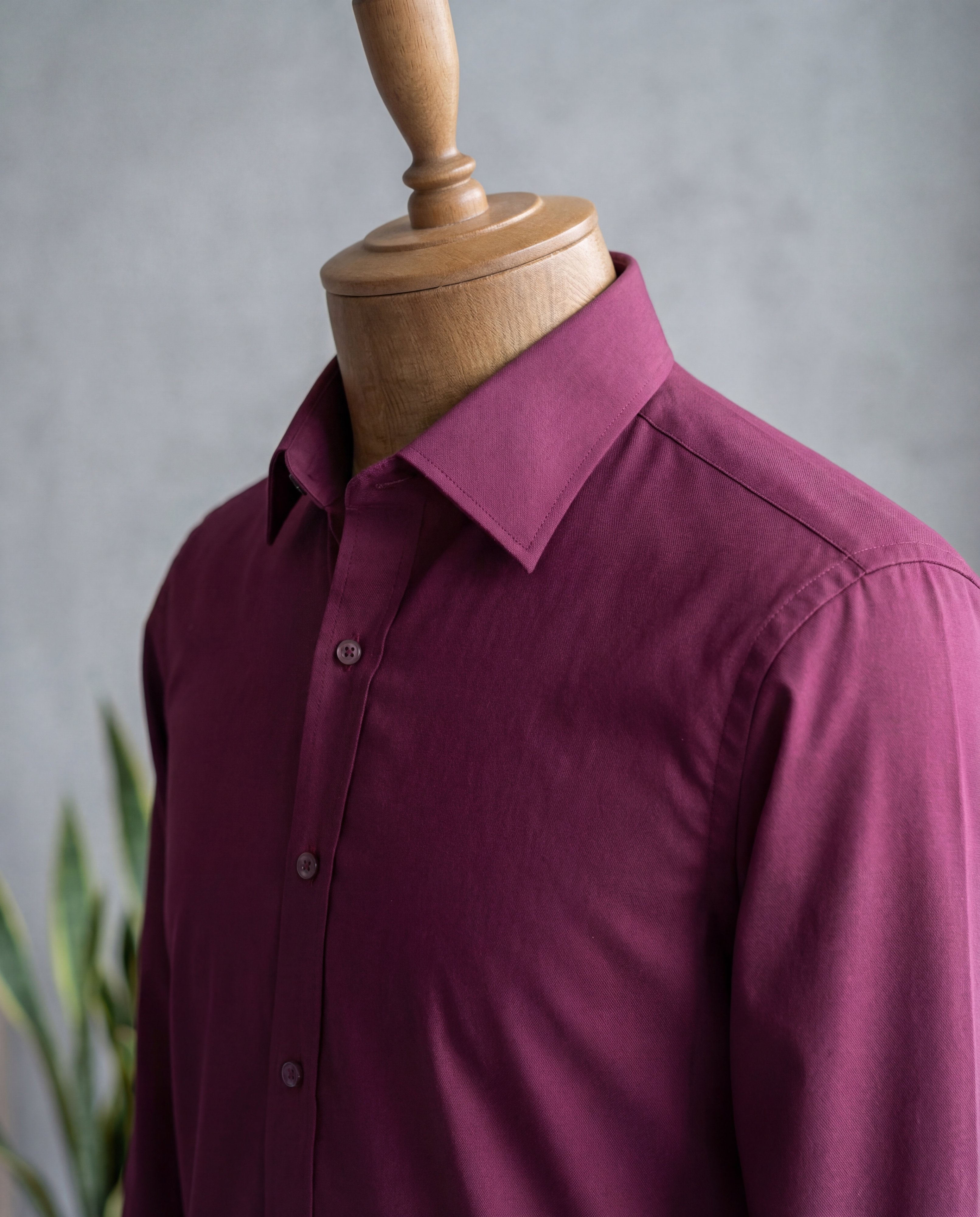 Wine Red Water-Resistant Shirt - Additional view 2