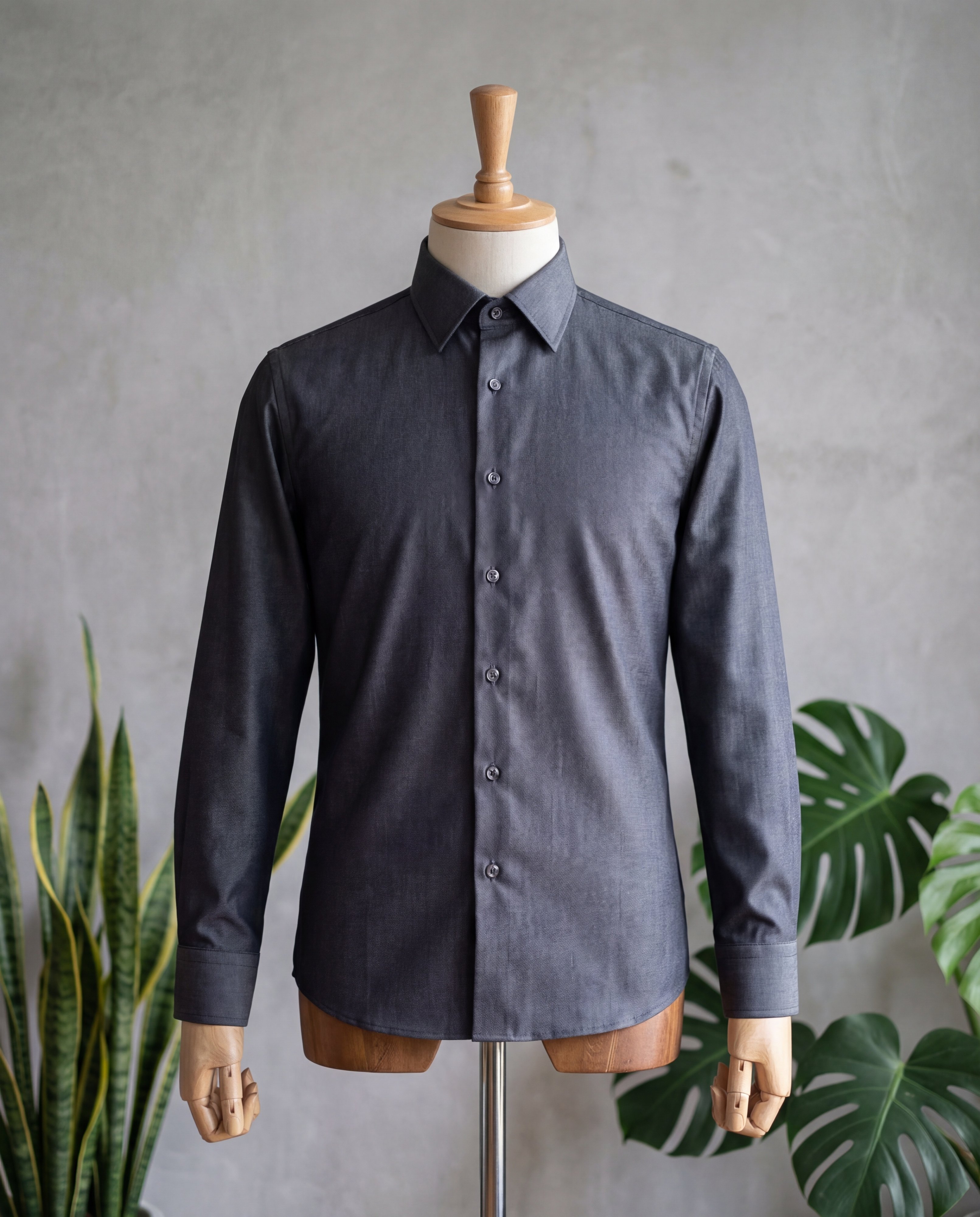 Charcoal Water-Resistant Shirt