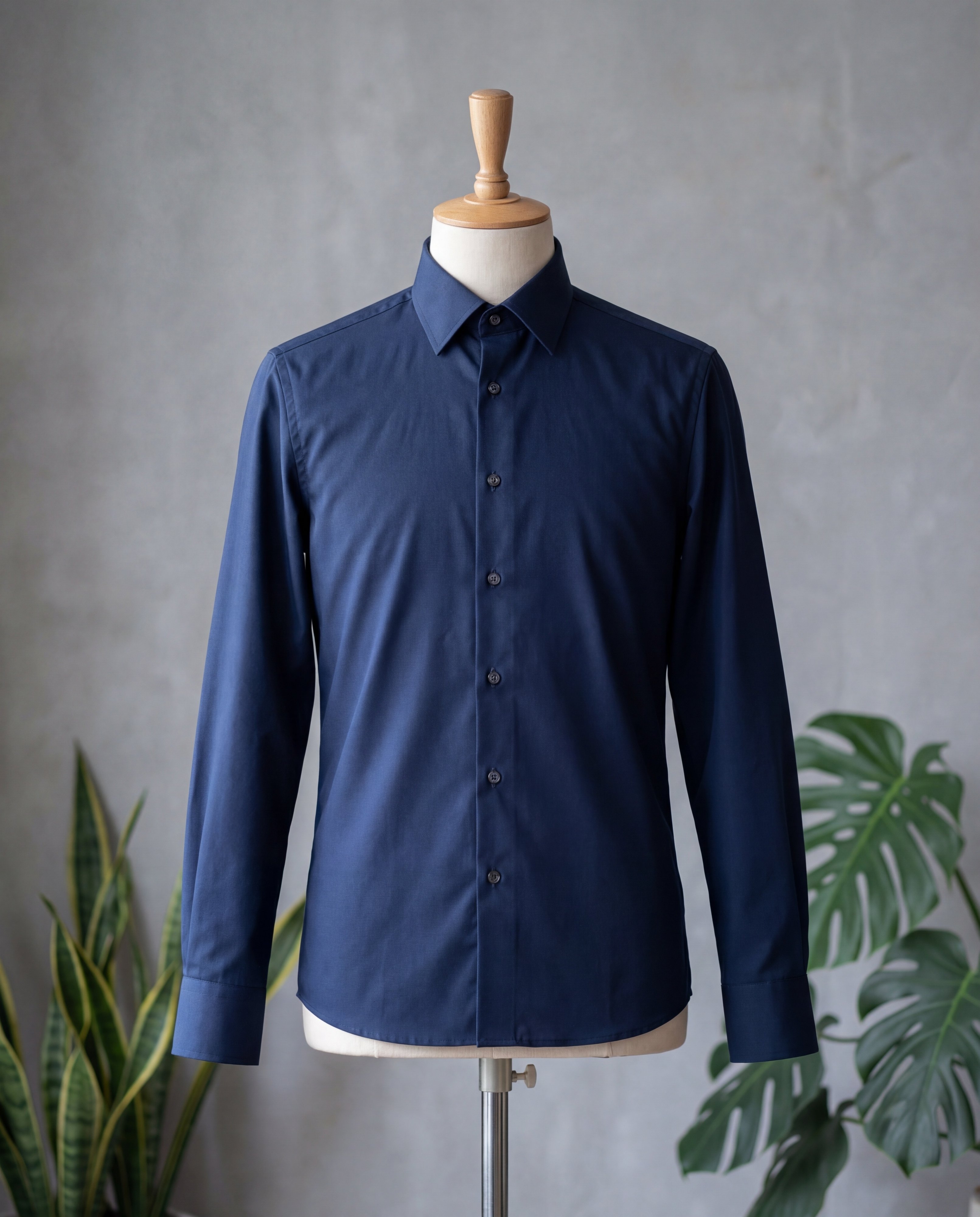 Deep Navy Water-Resistant Shirt