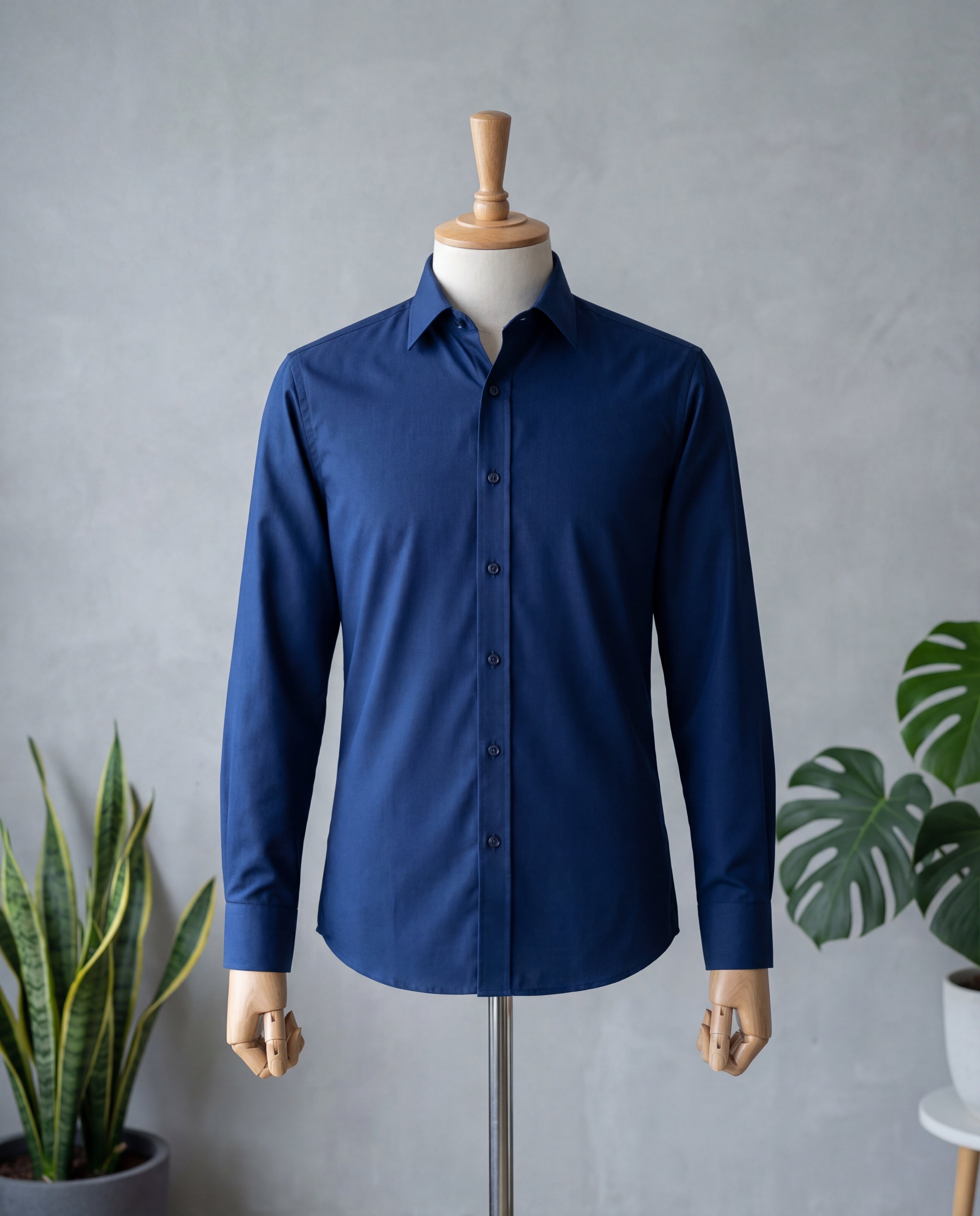 Navy Blue Water-Resistant Shirt